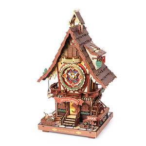 Rokr: Robotime ROKR Cuckoo Clock Mechanical 3D Wooden Puzzle LC901C & LC901