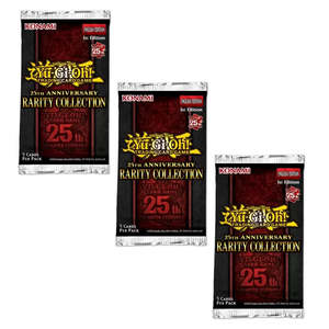 Yu-Gi-Oh! 25th Anniversary Rarity Collection 3-Pack Box