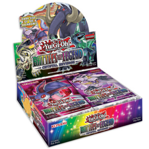Yu-Gi-Oh! Battles of Legend: Crystal Revenge Display Booster Pack