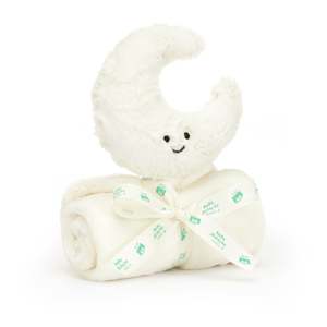 JELLYCAT AMUSEABLES MOON SOOTHER CREAM 10X34X34CM