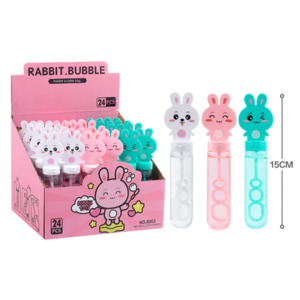 Baby And Toddler: Bubbles Bunny Rabbit 3ast 35ml 14cm