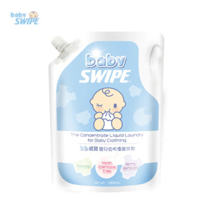 Baby And Toddler: babySWIPE The Concentrate Liquid Laundry for Baby Clothing 1800ml - Pouch Pack