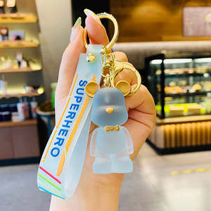 POP Keychain - Bear Clear Blue