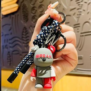 Storage And Accessories: POP Keychain - Thunder Bear - Grey/Red