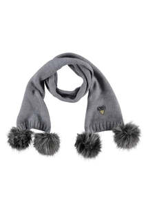 Dress Up: Angel's Face Jenner Scarf - Anthracite