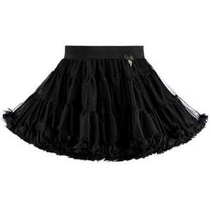 Angel's Face Charm Tutu Skirt - Black
