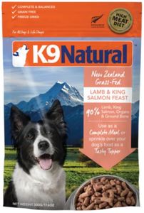 K9 Natural Freeze-Dried Core Diets - Lamb & Salmon Feast 500g