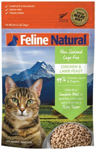 Feline Natural Freeze-Dried Core Diets - Chicken & Lamb Feast 320g