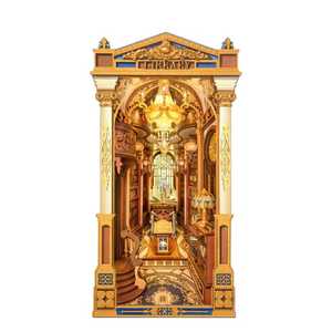 Rolife: Robotime Rolife Library of Wonders DIY Book Nook Shelf Insert TGB16 (Pre-Order)