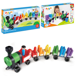 Best Sellers: Hape PolyM Rainbow Counting Train