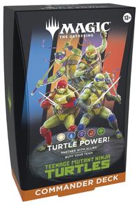 Magic the Gathering Teenage Mutant Ninja Turtles Commander Deck Turtle Power (Pre-Order)