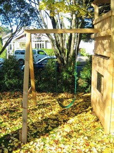 Products: Single Swing Beam – PlayZone