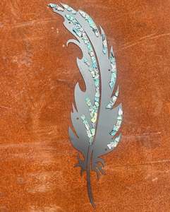 Paua Collection: Paua 1m Feather