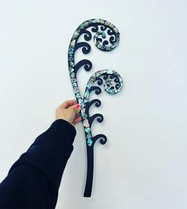 Paua Collection: Double Paua Fern Frond