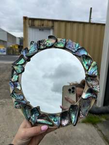 Pāua Shell Mirror