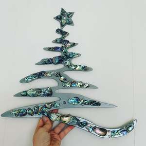 Paua Collection: LAST ONE  Paua Christmas Tree