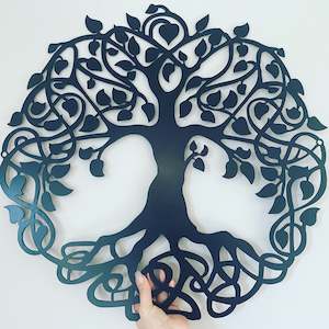 Monogram: In Stock Steel Tree Of Life