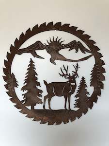 Monogram: Deer Saw & Scenery