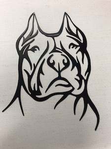 Monogram: Dog Face