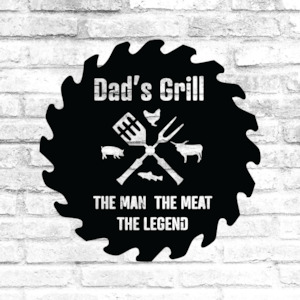 Monogram: Dads Grill Saw
