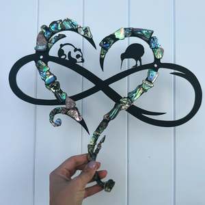 Animals Farming: Custom Countries Paua Infinity Heart