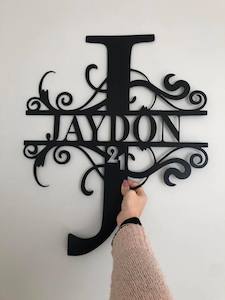 Personlised Letter Or Number Monograms: ADD ON - additional customisation