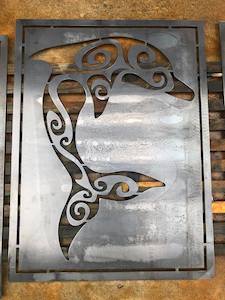 Outdoor Industrial Design Braziers: Dolphin Panel