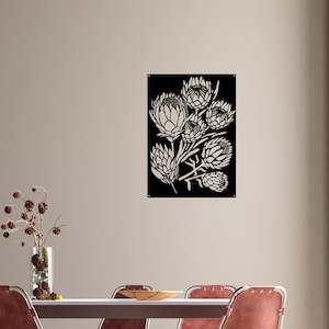 Acrylic Art: Protea Panel