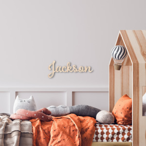 Nursery Decor: Wooden Name Word