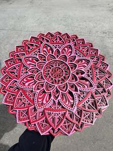 New Range: Pink and Red Mandala
