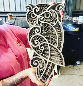 Mothers Day: 3D Wooden Ruru Owl