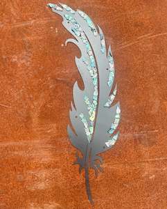 Paua Collection: Paua 1m Feather