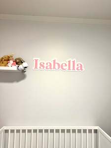 Double Layered Acrylic Name Plaque