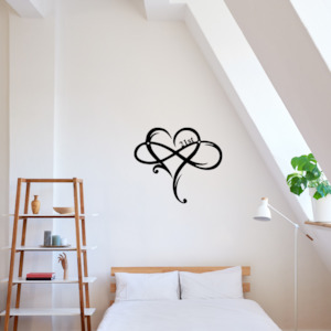 Age Customised Infinity Heart