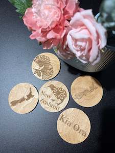 New Art: Kiwiana Coasters