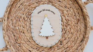 Sleeps Till Santa Comes Countdown Board