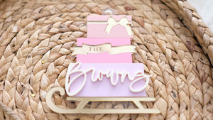 Christmas Collection: Personalised Sleigh Ornament