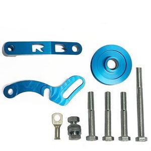 Yelsha D, V2 Alternator Bracket Only, Suits RB20, RB25, RB26, 140A@3000RPM (BLUE)