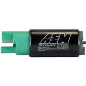 AEM E85 Compatible In-Tank High Flow Fuel Pump, 340LPH, Compact Design