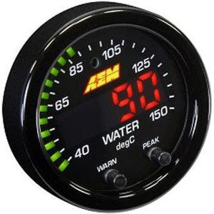 AEM X-Series Water/Transmission/Oil Temperature Gauge 40-150C,