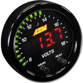 Aem: AEM X-Series Volts Gauge, 8~18V