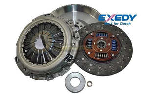 Clutches: Exedy Nissan VQ35DE Standard Clutch Kit + Single Mass Flywheel Conversion