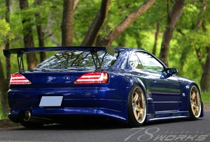 Clear Red Fiber Sequential LED Taillights for 99-02 Nissan Silvia 200SX S15 Spec&hellip;