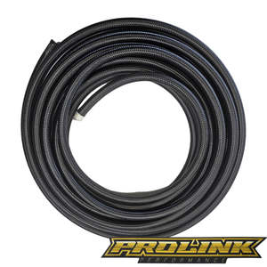Fittings: PROLINK Black Nylon Lightweight Braided Hose - Suit Taper 100 and 150 Series / Cutter 550 Series Hose Ends