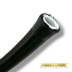 Fuel: PROLINK PTFE Teflon Braided Black Nylon Coated Hose - Suit 200 / 570 Series Hose Ends