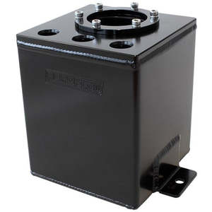 Surge Tanks: Aeroflow Single EFI Pump Surge Tank Black AF77-3144