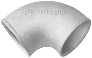 Alloy Piping: Aeroflow Tight Radius Cast Elbow Aluminium Natural Finish AF8803 Various Sizes