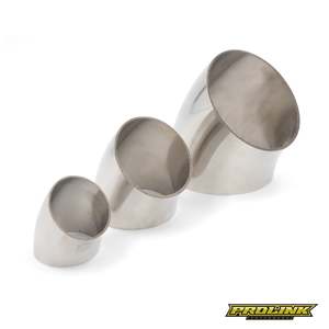 Stainless Steel Bends: Stainless Steel Exhaust Bend - 45 Degree 2mm Thick