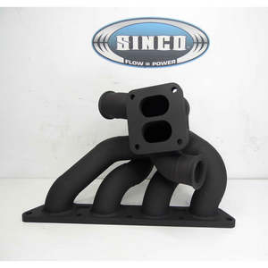 Turbo Manifolds: Evo 4-9 T4 Twin Scroll - Forward Facing Dual Gate - Turbo Manifold