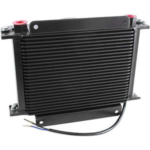 25 Row Universal Modular Oil Cooler with Fan & Shroud